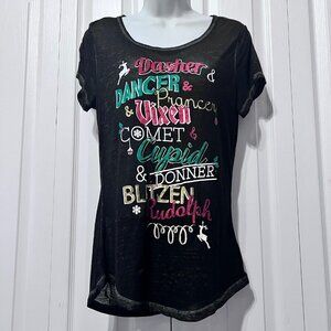 Rocker Girl All access Entertainment Black/Red/Green Mix-Large Jrs. Reindeers